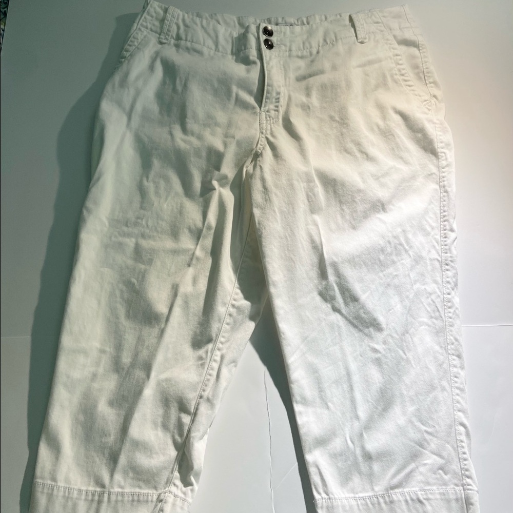 White Fashion Bug Capris
